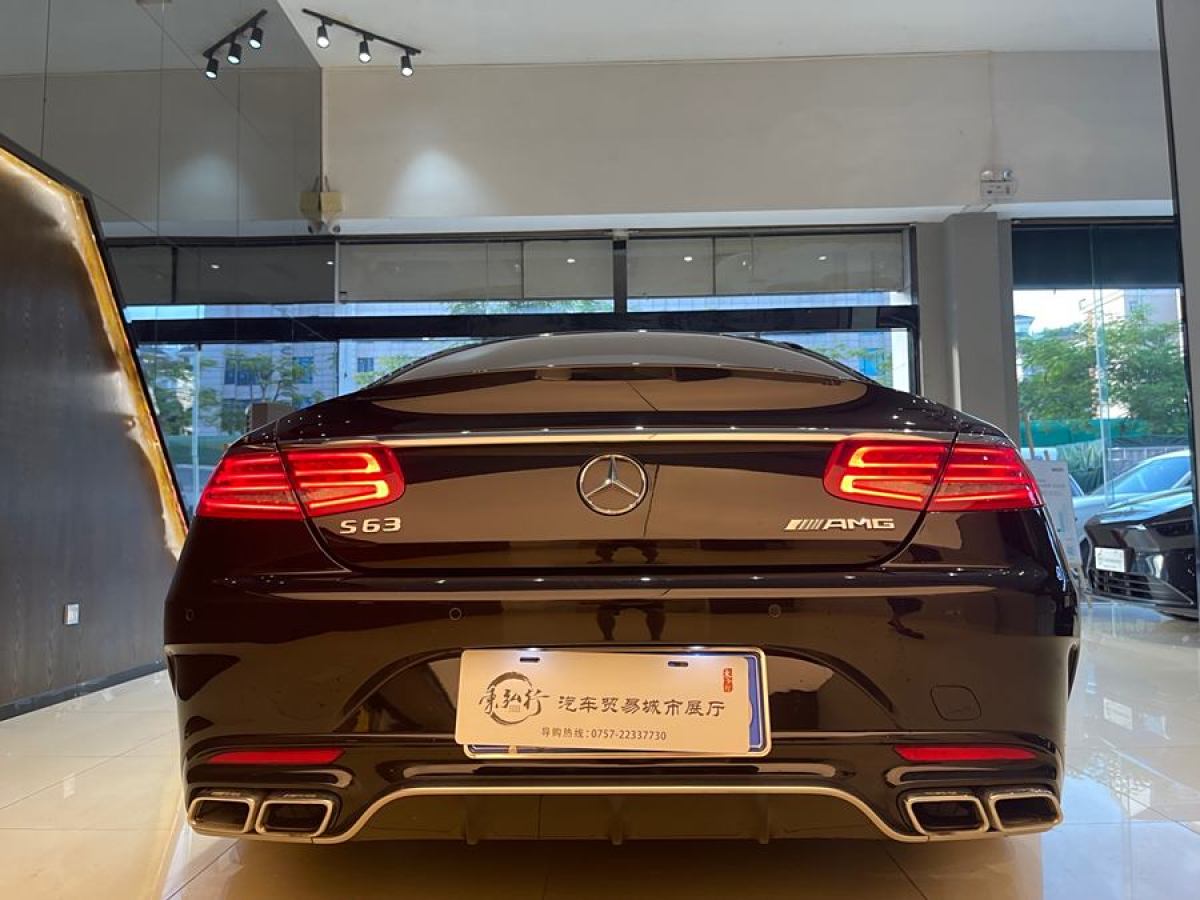 奔馳 奔馳S級AMG  2018款 AMG S 63 4MATIC+ Coupe圖片