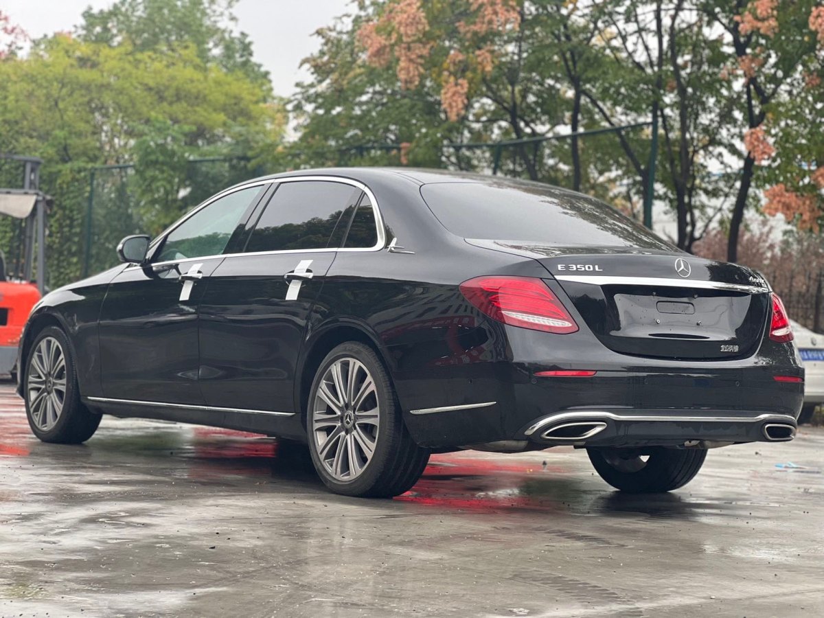 2019年6月奔馳 奔馳E級(jí)  2019款 E 350 L 4MATIC