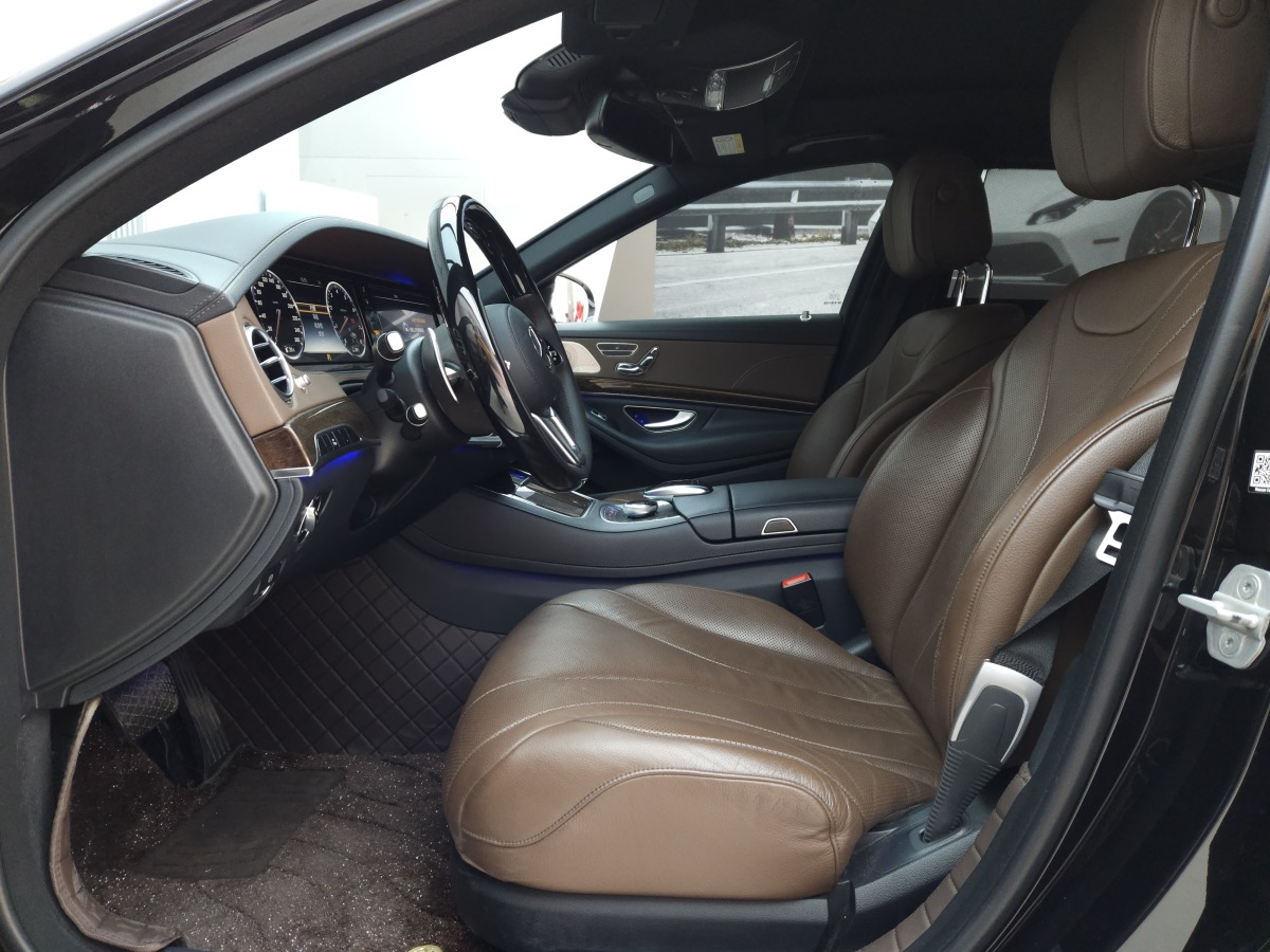 2017年1月奔驰 奔驰S级  2016款 S 320 L 商务型