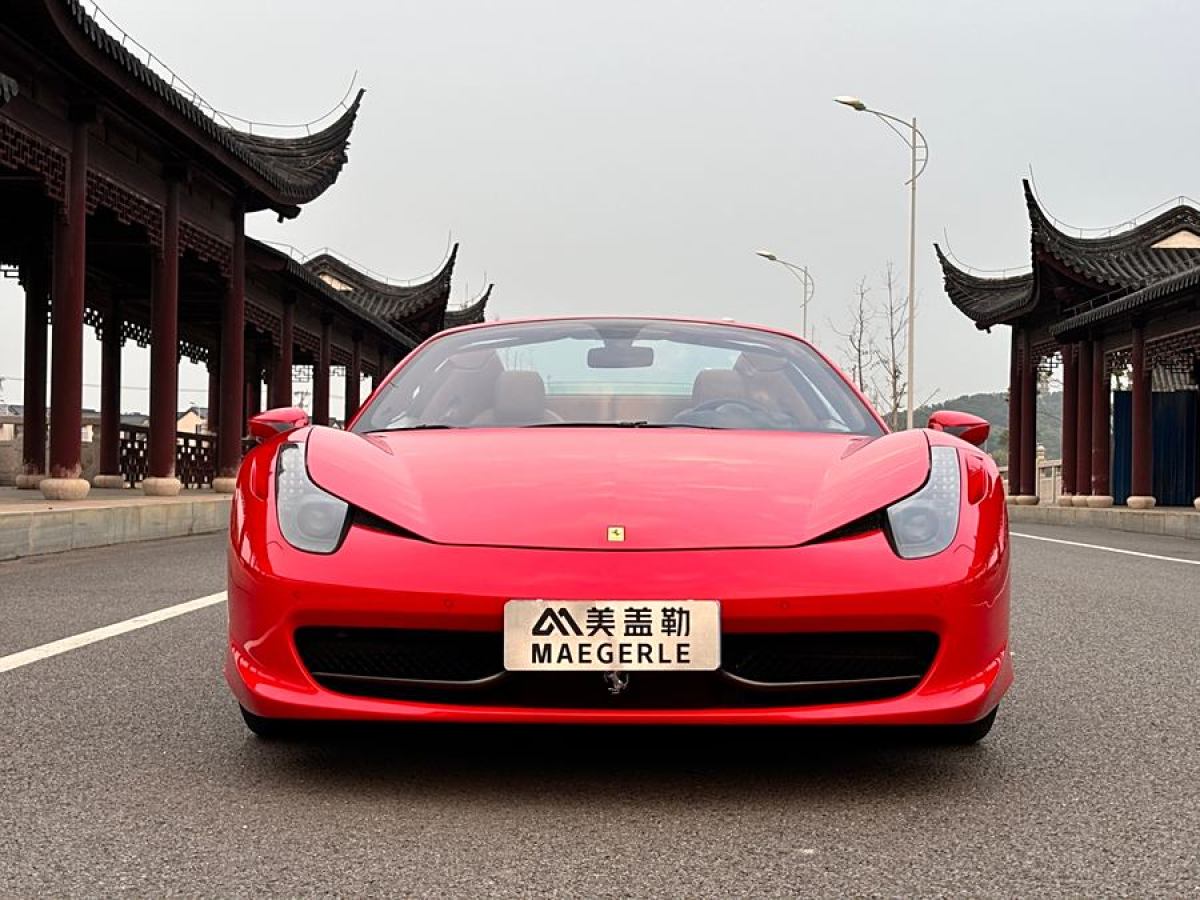 法拉利 458  2013款 4.5L Spider圖片