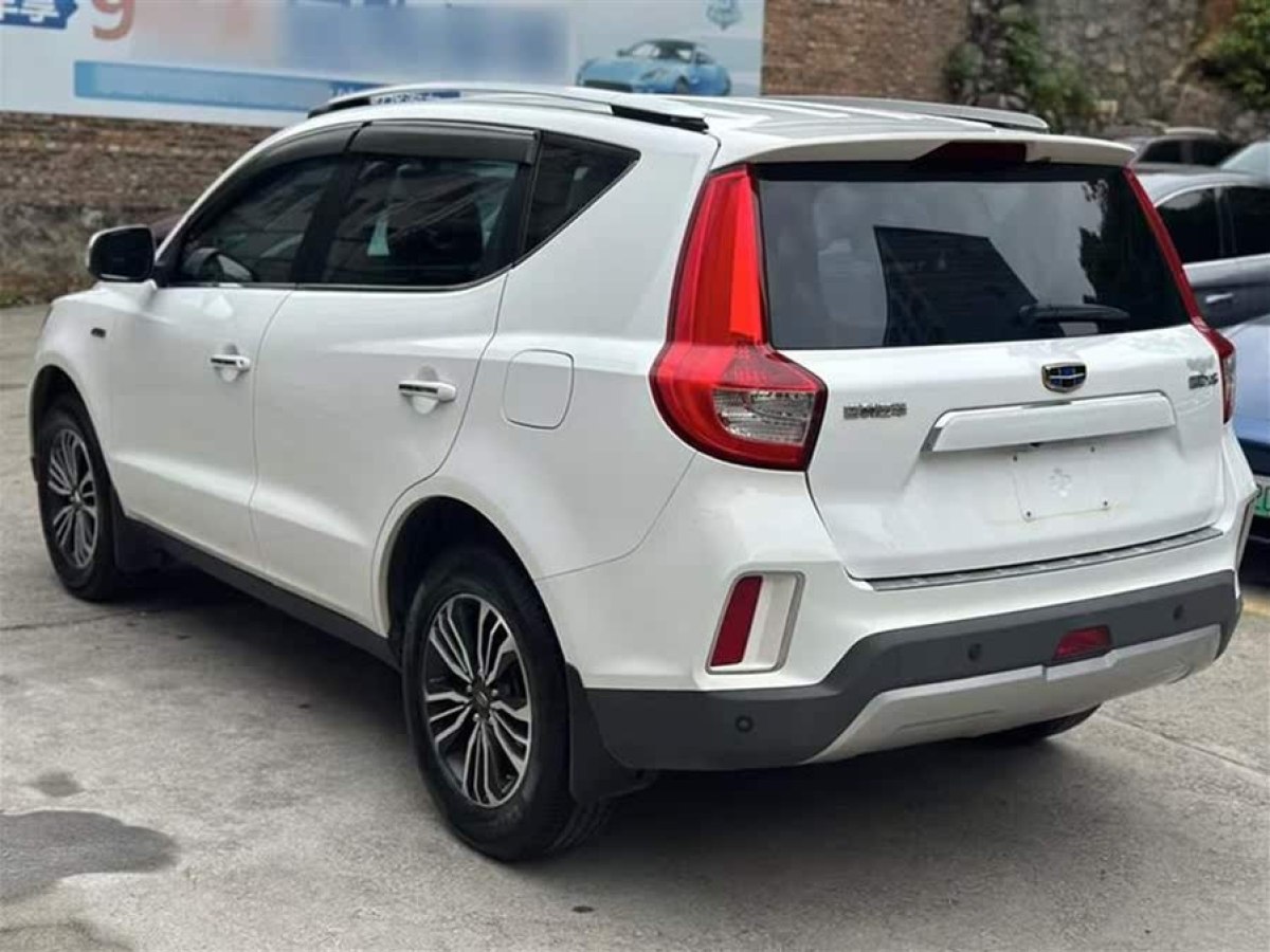 吉利 遠(yuǎn)景X6  2016款 1.3T CVT旗艦型圖片