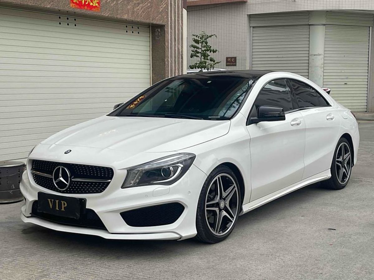 2014年9月奔馳 奔馳CLA級  2014款 CLA 260 4MATIC