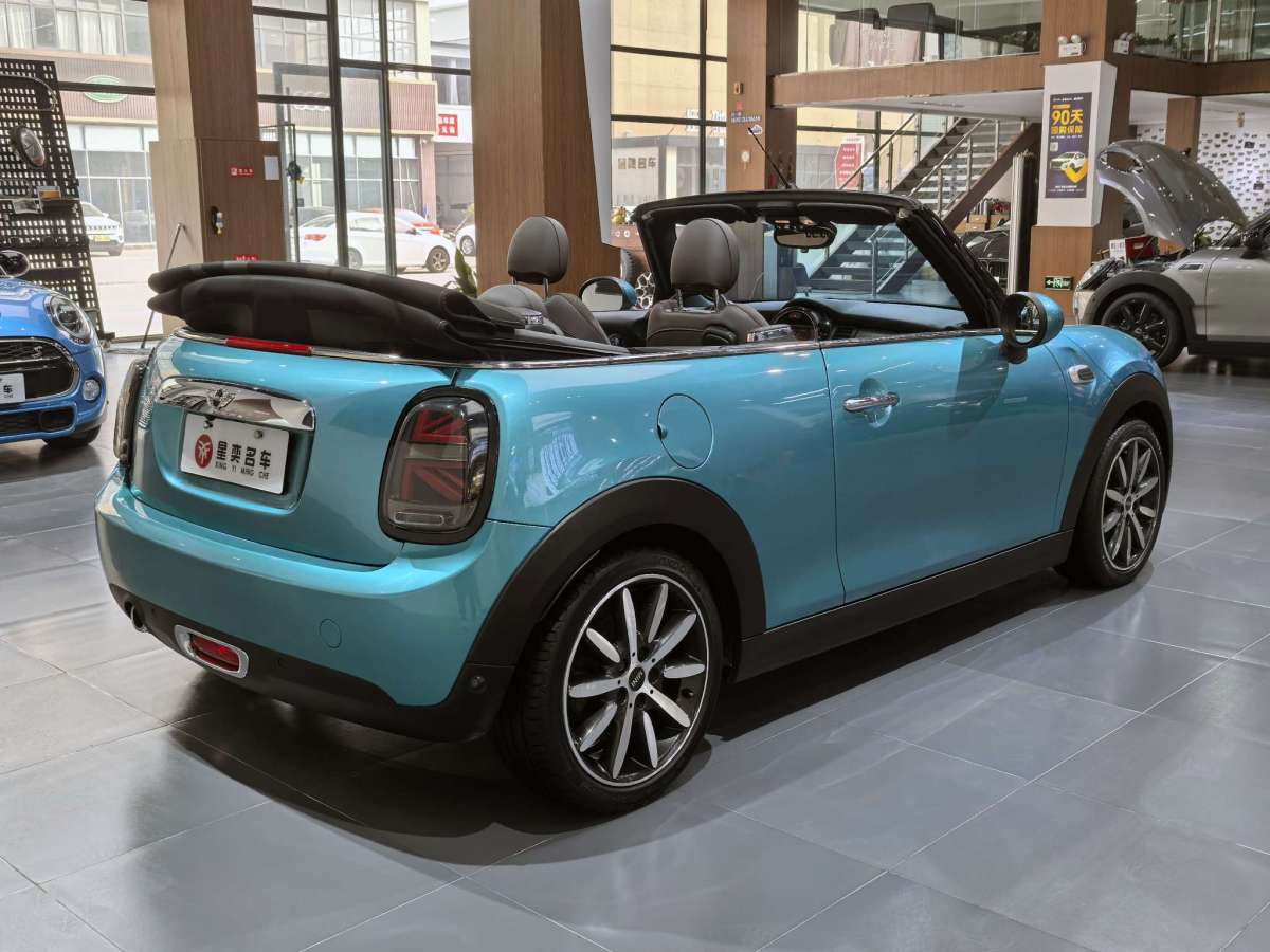 MINI MINI  2016款 1.5T COOPER CABRIO 加勒比藍(lán)限量版圖片