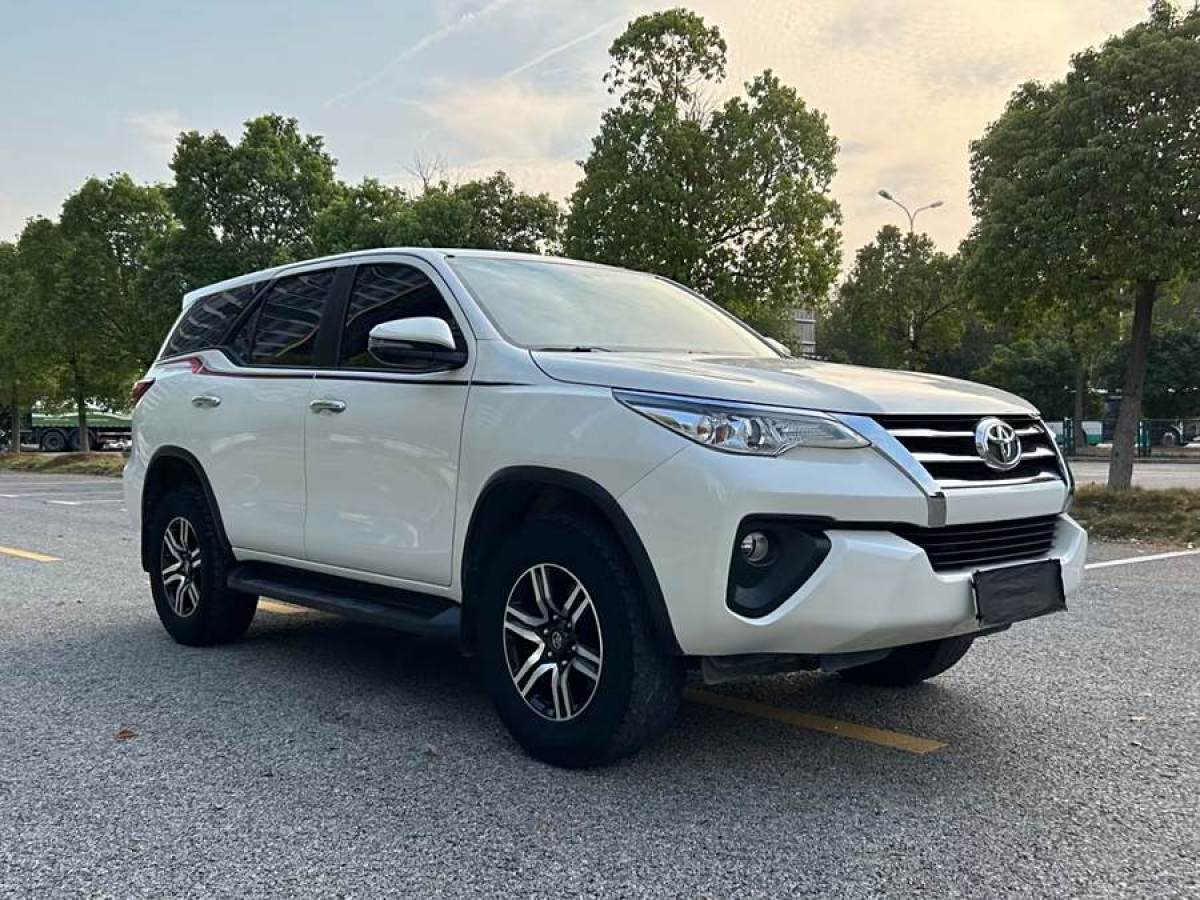 2019年12月豐田 Fortuner  2016款 2.7L 中東版