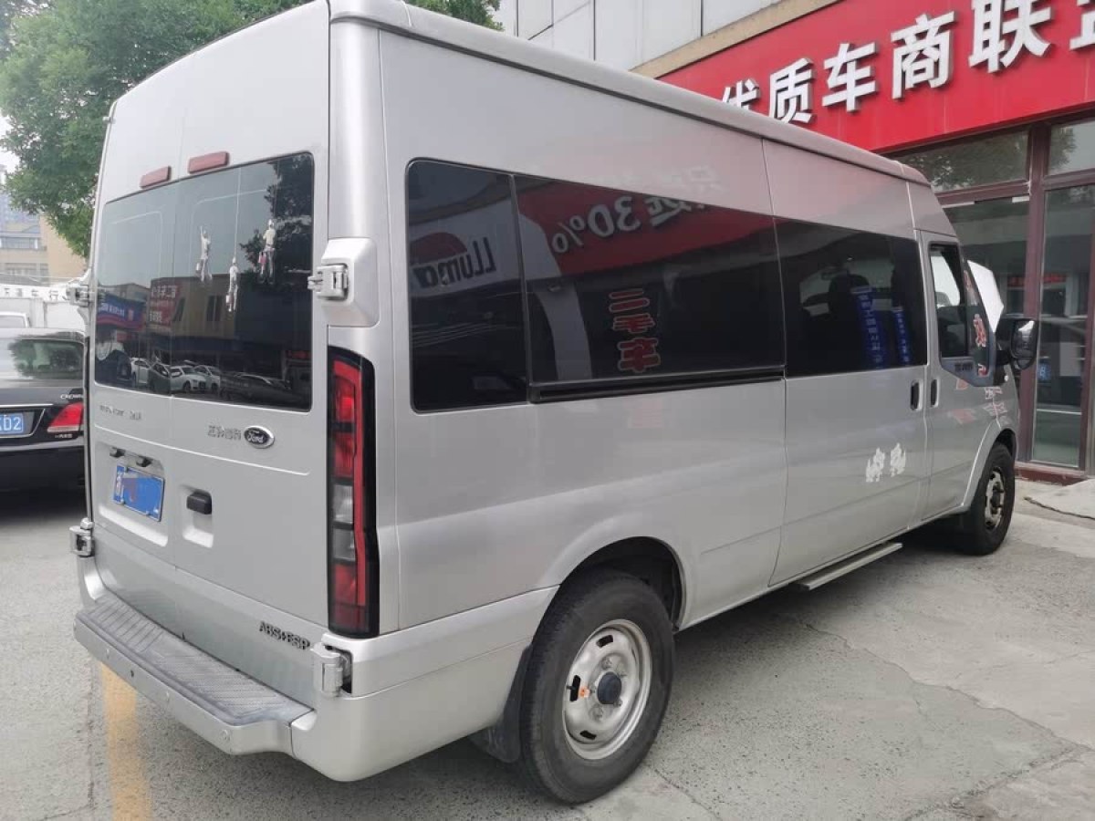 福特 新世代全順  2021款 2.2T自動(dòng)物流車Pro長(zhǎng)軸7座中頂國(guó)VI圖片