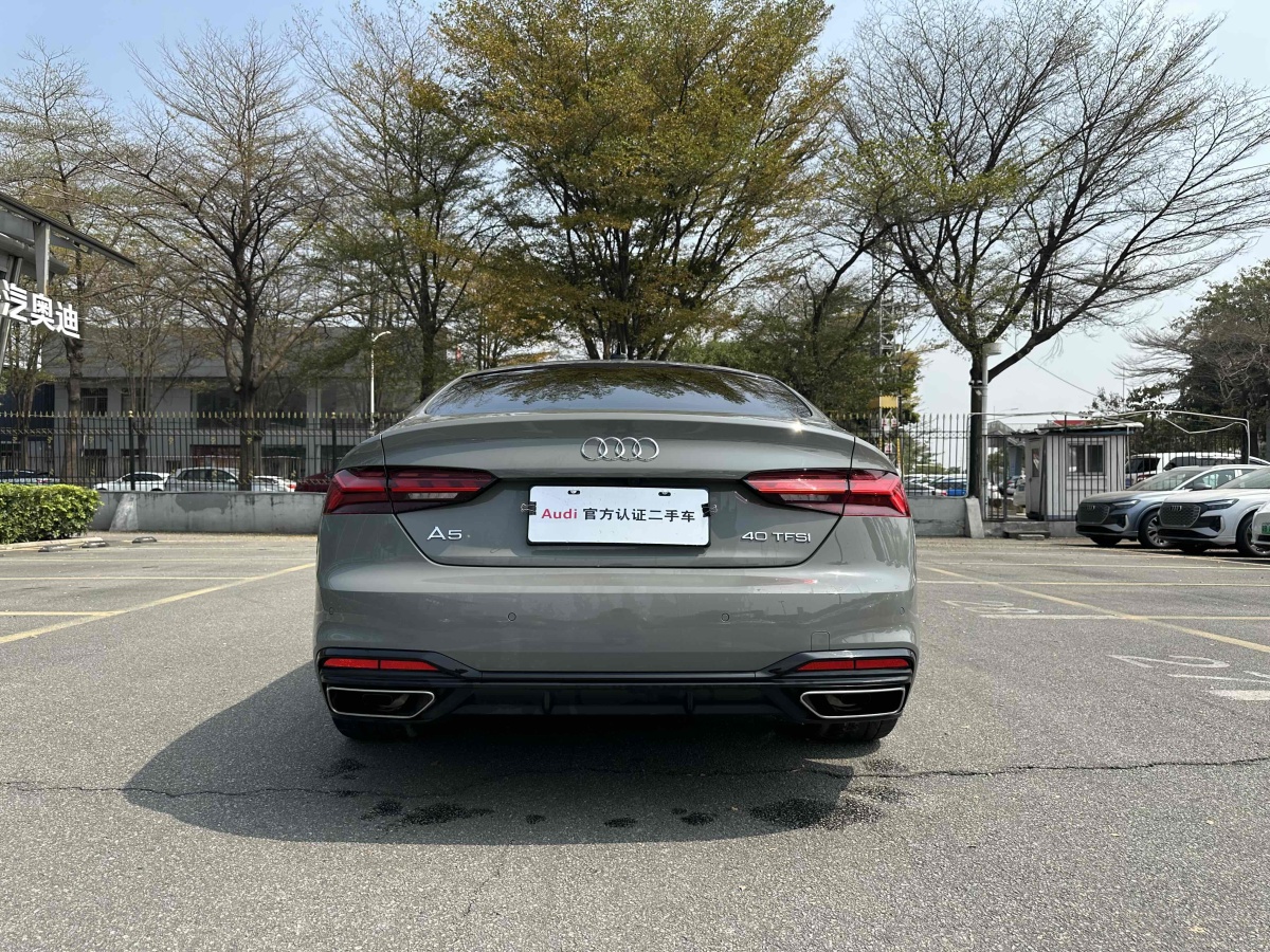 奧迪 奧迪A5  2021款 Sportback 40 TFSI 時尚致雅型圖片