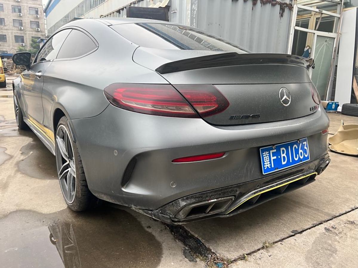 2019年6月奔馳 奔馳C級(jí)AMG  2019款 AMG C 63 轎跑車