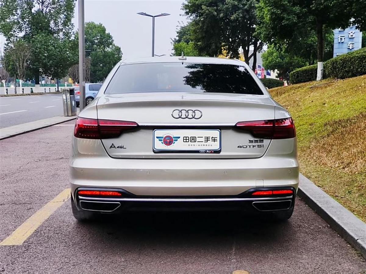 奧迪 奧迪A4L  2020款 40 TFSI 豪華致雅型圖片