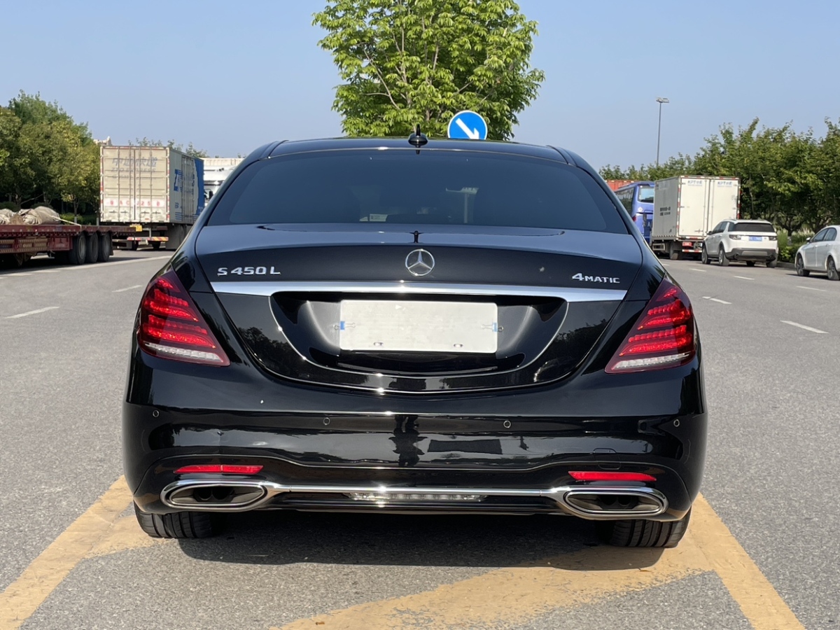 2019年6月奔驰 奔驰S级  2019款 S 450 L 4MATIC 臻藏版