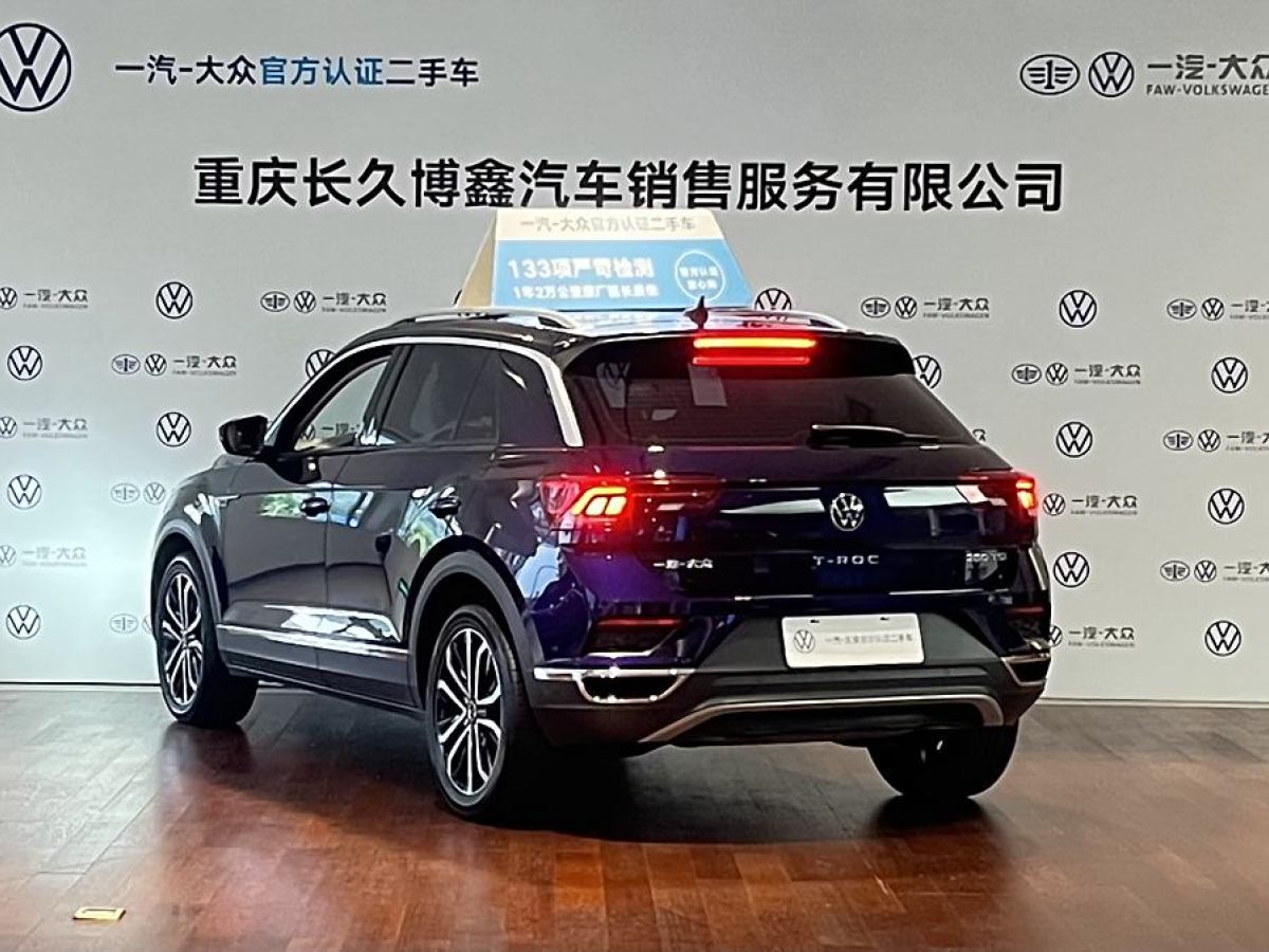 2022年10月大眾 T-ROC探歌  2022款 280TSI DSG兩驅舒享PLUS