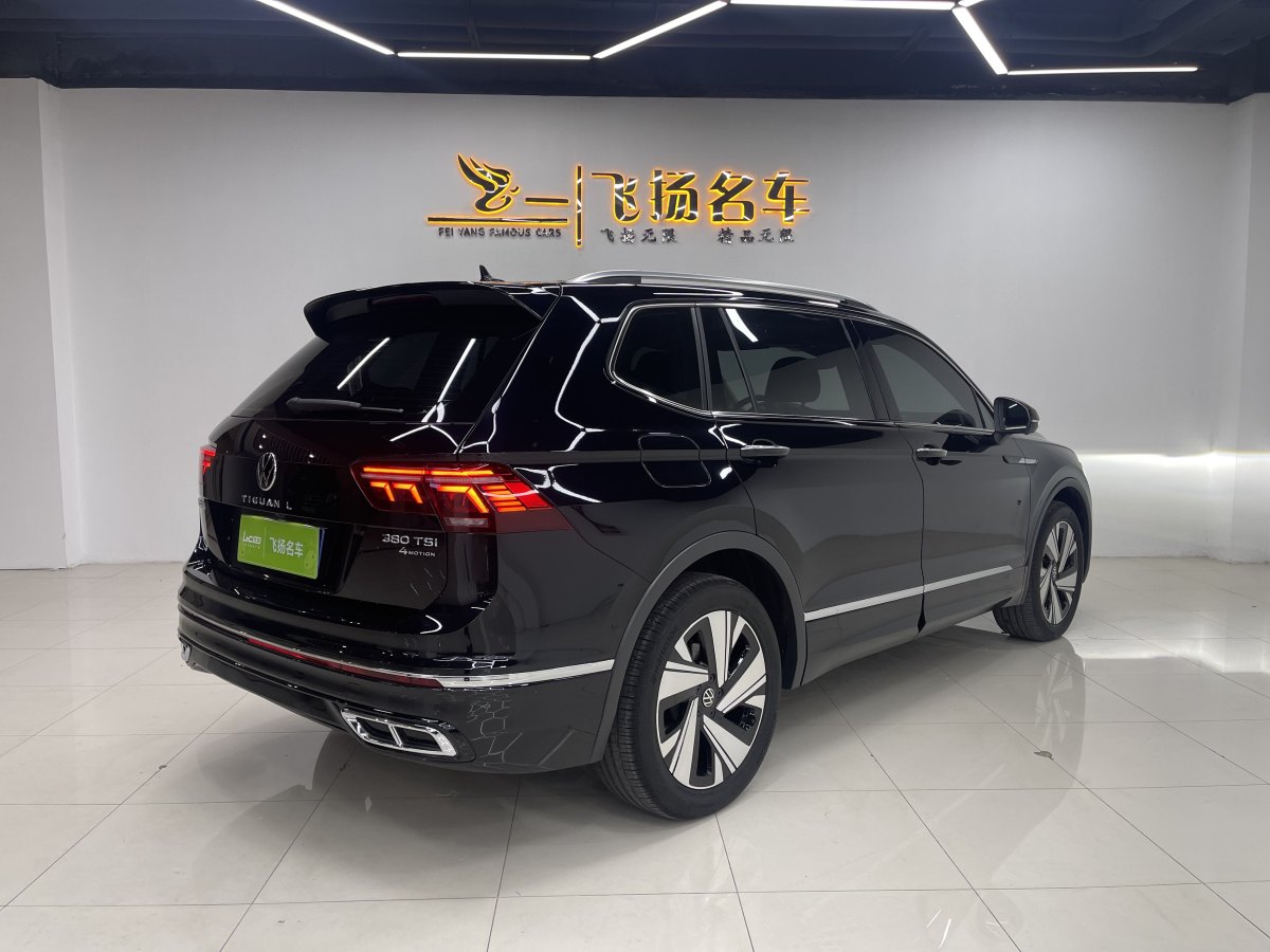 2024年1月大眾 途觀L  2023款 改款 380TSI 自動四驅(qū)R-Line越享版7座