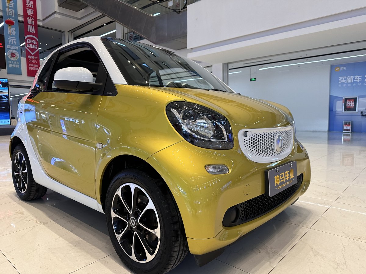 smart fortwo  2015款 1.0L 52千瓦硬頂激情版圖片