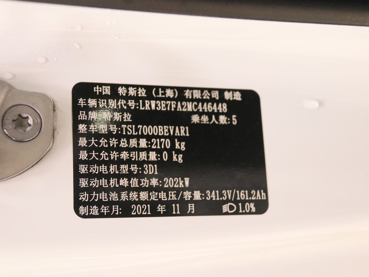 特斯拉 Model 3  2019款 標(biāo)準(zhǔn)續(xù)航后驅(qū)升級版圖片