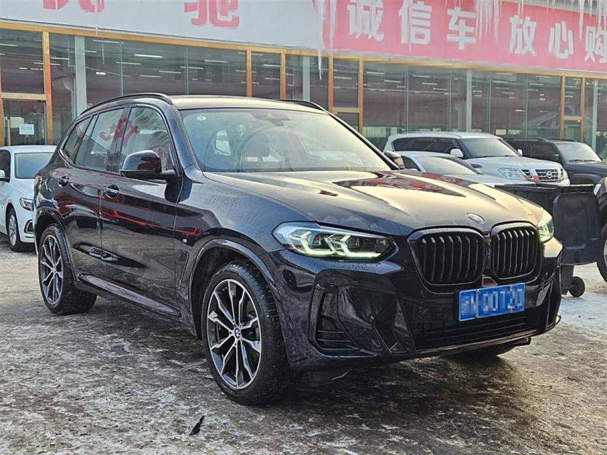 寶馬 寶馬X3  2023款 改款 xDrive30i 領(lǐng)先型 M曜夜套裝圖片