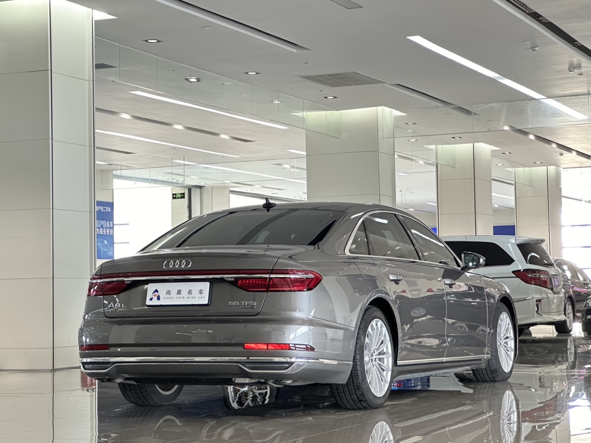 2019年1月奧迪 奧迪A8  2018款 A8L 55 TFSI quattro投放版精英型