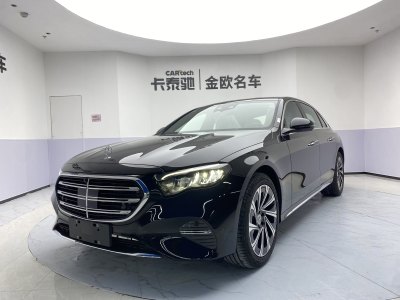 2024年8月 奔驰 奔驰E级 改款 E 300 L 豪华型图片