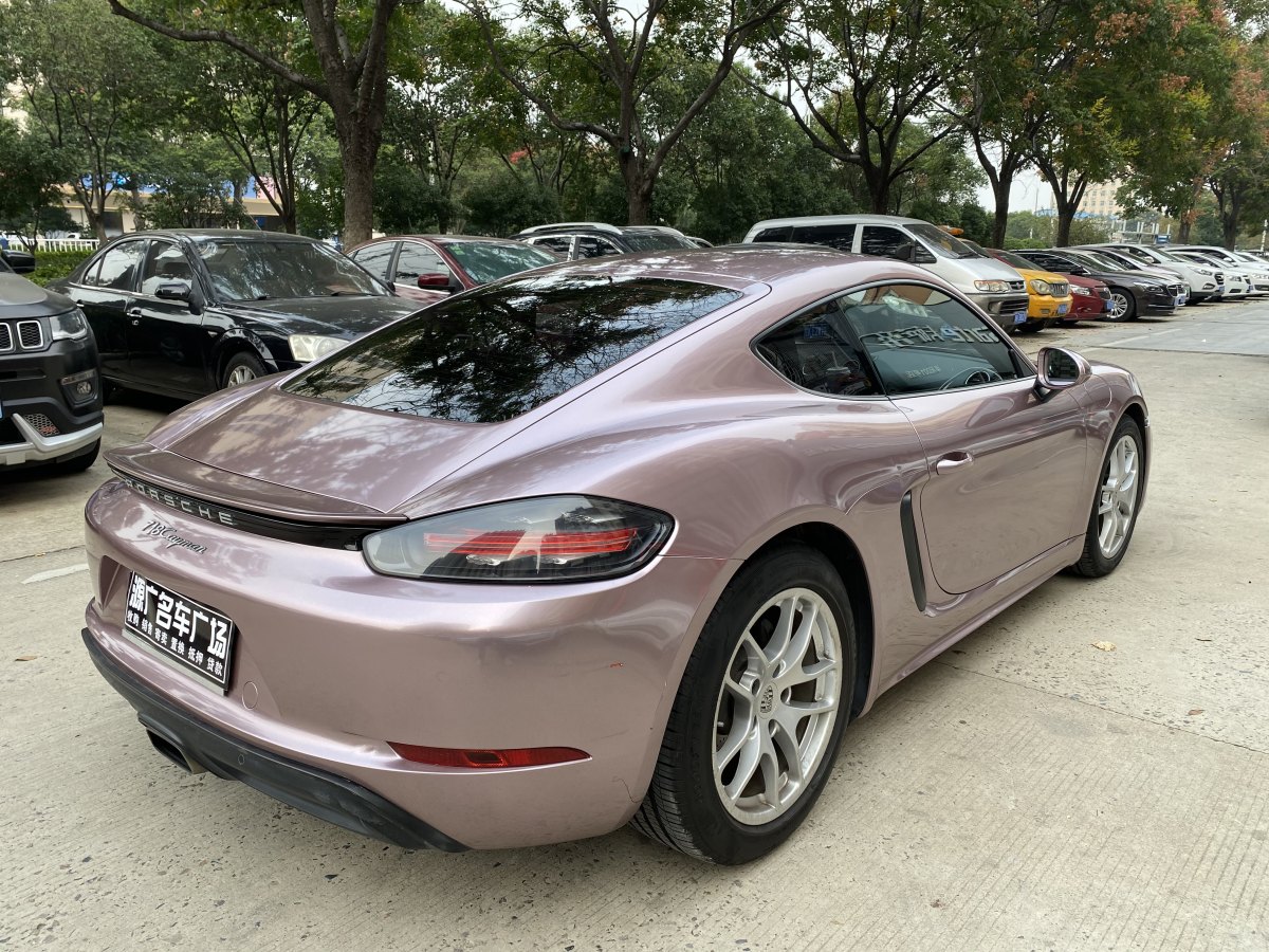 2017年4月保時捷 718  2016款 Cayman 2.0T