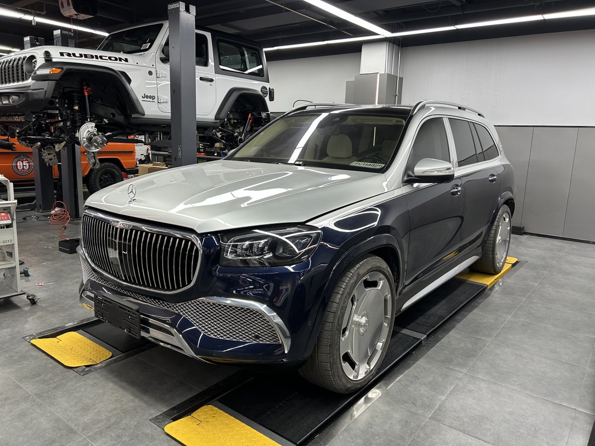 奔馳 邁巴赫GLS  2021款 GLS 600 4MATIC 禮樂版圖片