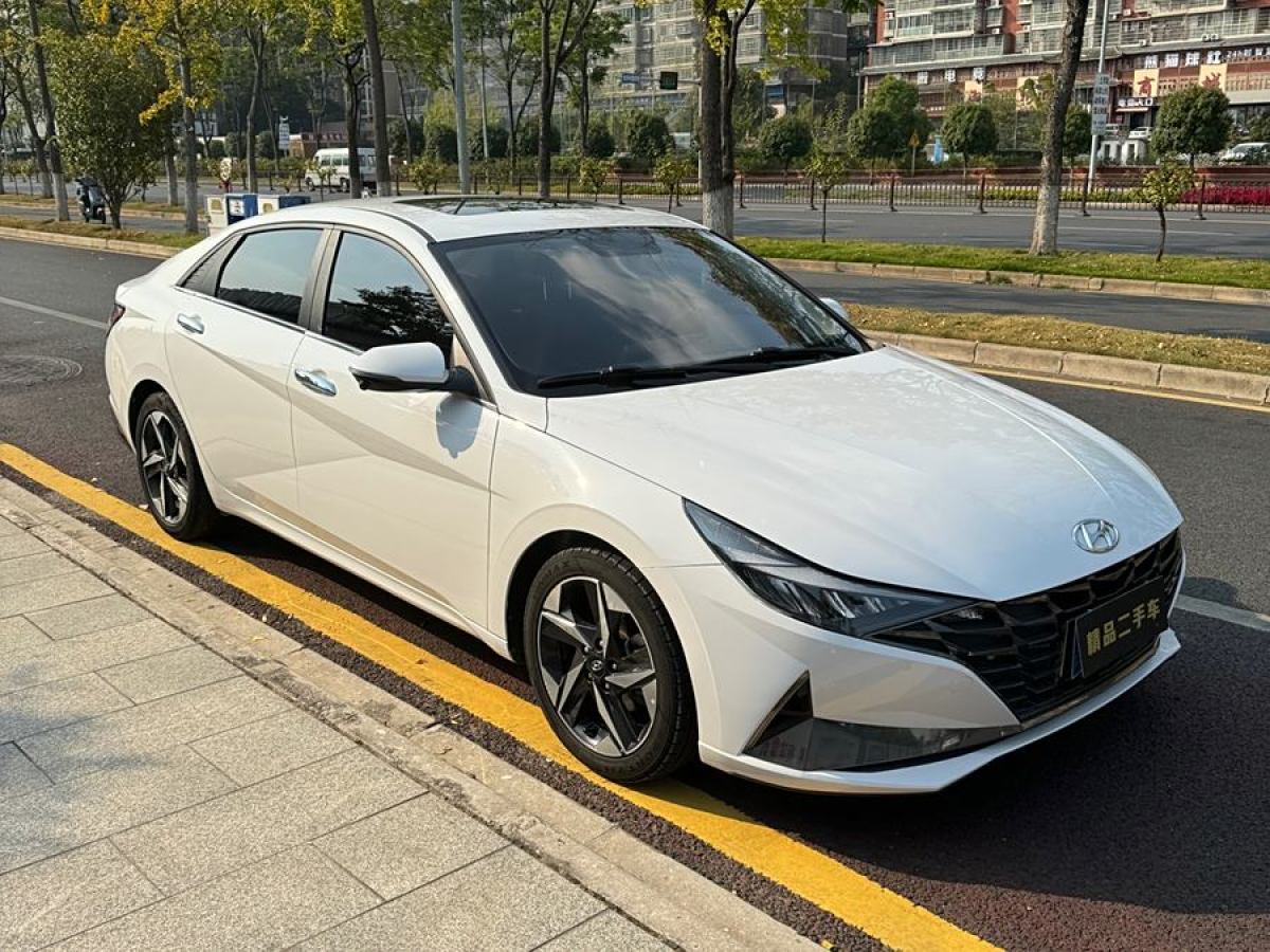 2021年7月現(xiàn)代 伊蘭特  2021款 1.5L GLX精英版