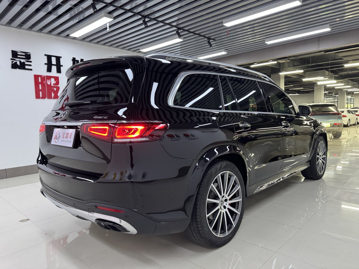 2022年7月奔馳 奔馳GLS  2022款 改款二 GLS 450 4MATIC 時尚型