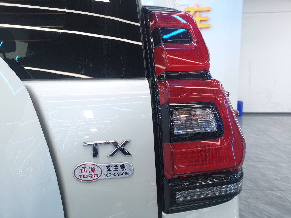 2020年12月丰田 普拉多  2019款 3.5L 自动TX-L尊享版后挂备胎