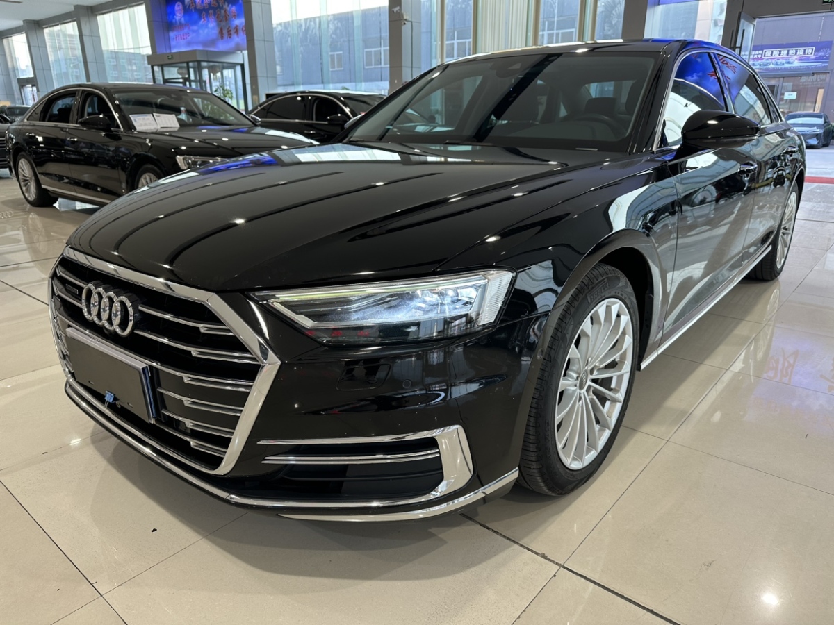 2019年3月奧迪 奧迪A8  2018款 A8L 55 TFSI quattro投放版尊享型