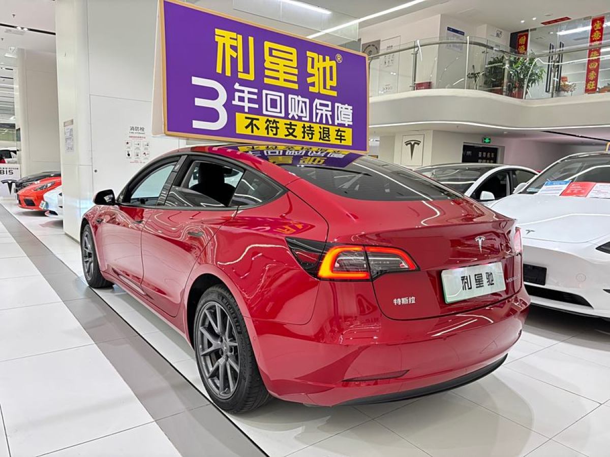 特斯拉 Model 3  2021款 改款 標(biāo)準(zhǔn)續(xù)航后驅(qū)升級版圖片