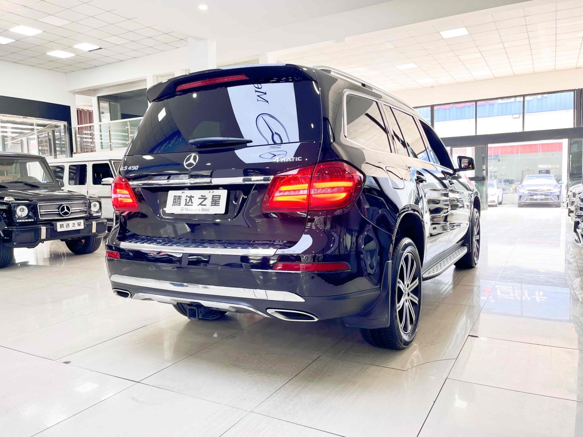 奔馳 奔馳GLS  2018款 GLS450 4MATIC 3.0T 美規(guī)版圖片