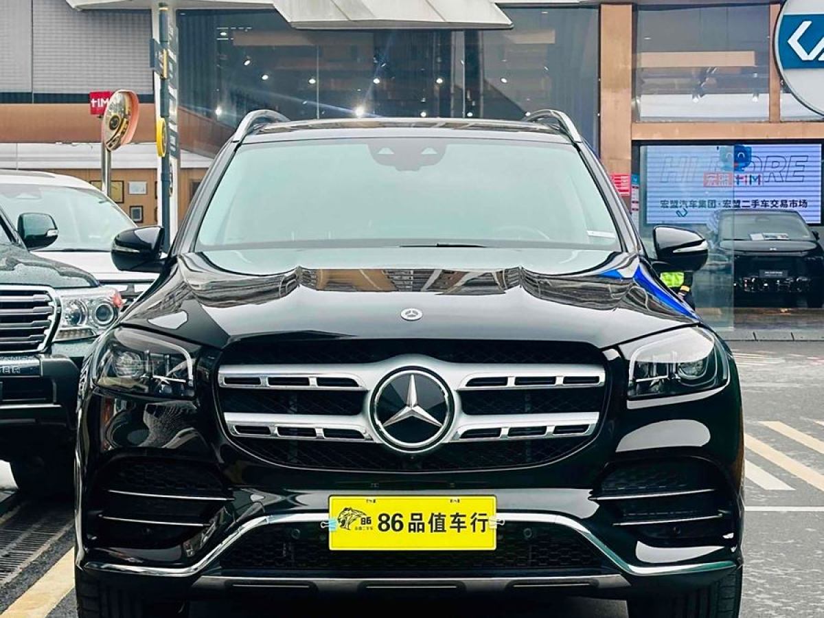 奔馳 奔馳GLS  2022款 改款二 GLS 450 4MATIC 時(shí)尚型圖片