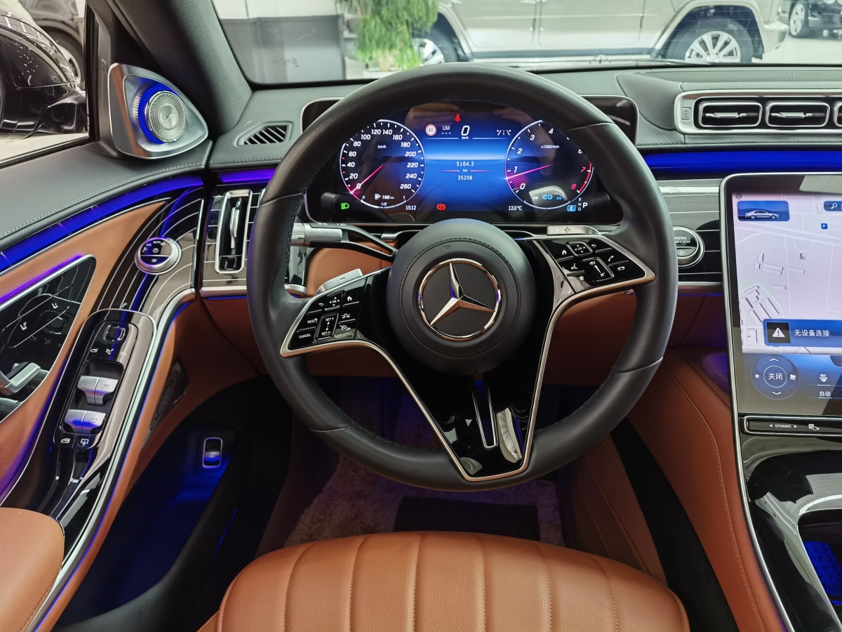 奔馳 奔馳S級  2022款 改款 S 400 L 商務型圖片
