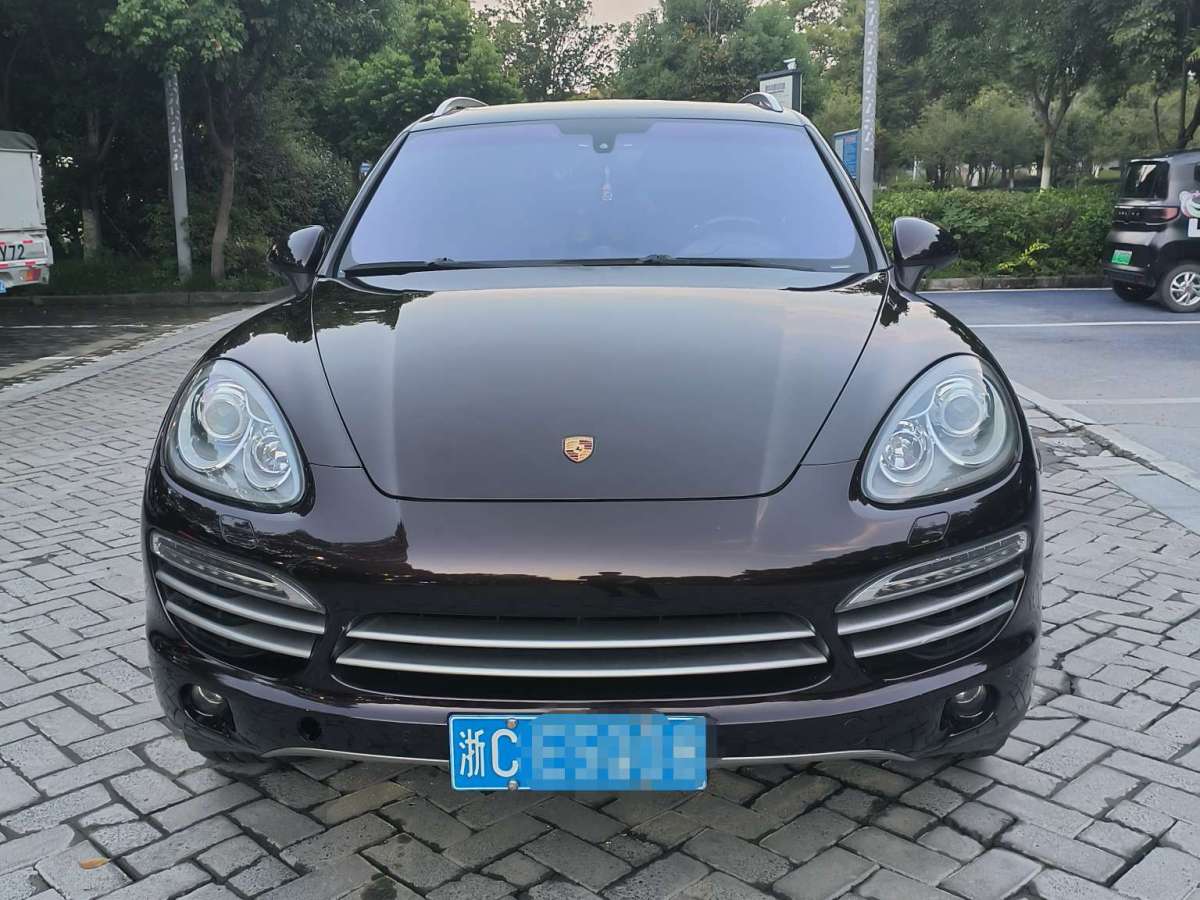 保時(shí)捷 Cayenne  2014款 Cayenne Platinum Edition 3.0T圖片