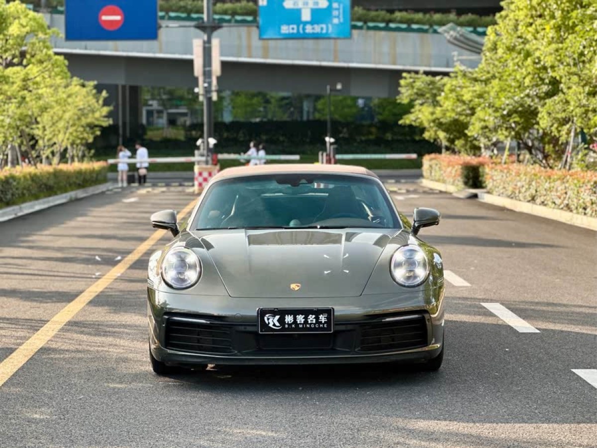 保時捷 911  2022款 Carrera 4 Cabriolet 3.0T圖片
