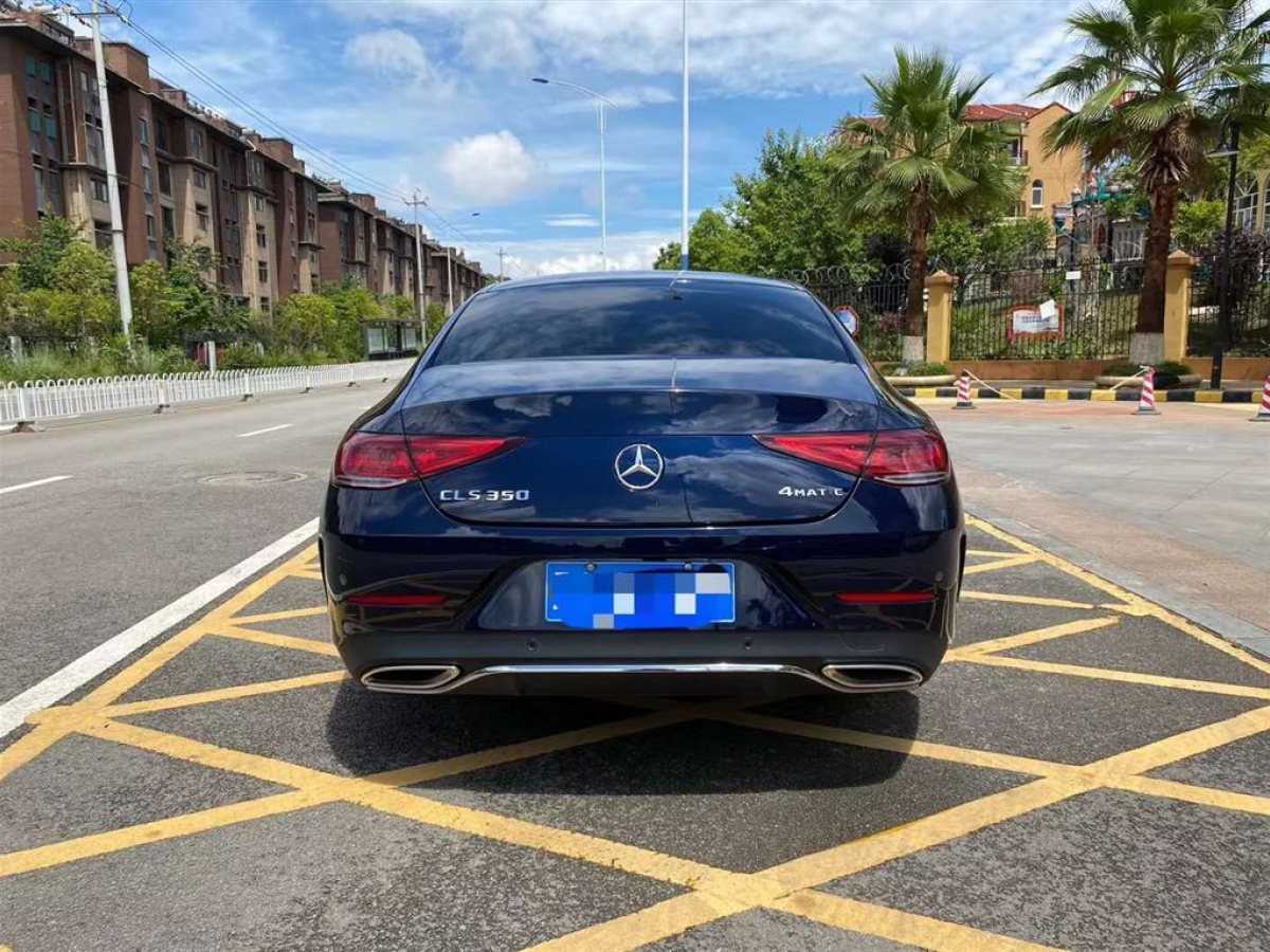 【昆明】2018年09月 奔驰 奔驰cls级 2018款 cls 350 4matic 自动档