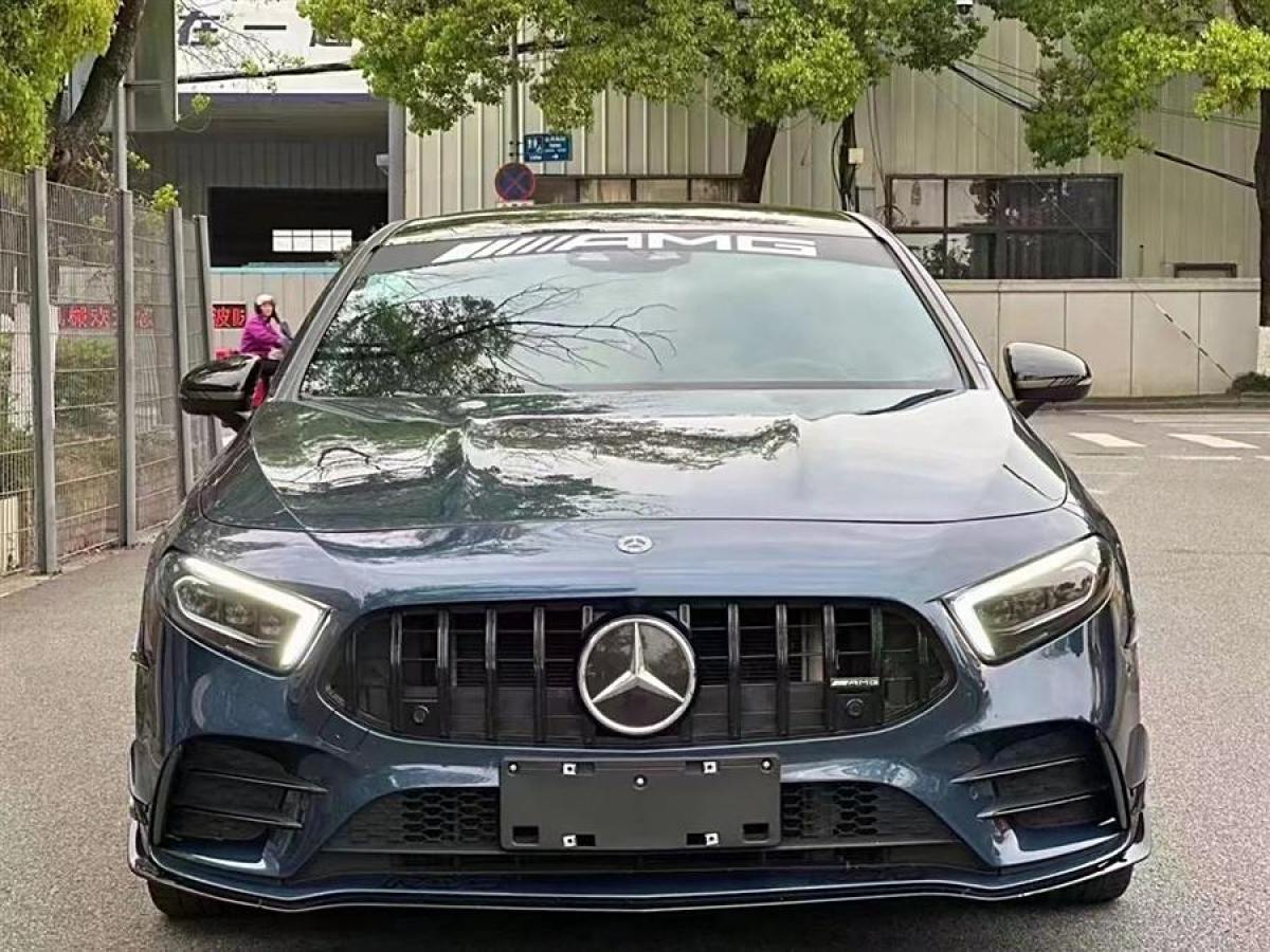 奔馳 奔馳A級AMG  2020款 AMG A 35 4MATIC圖片