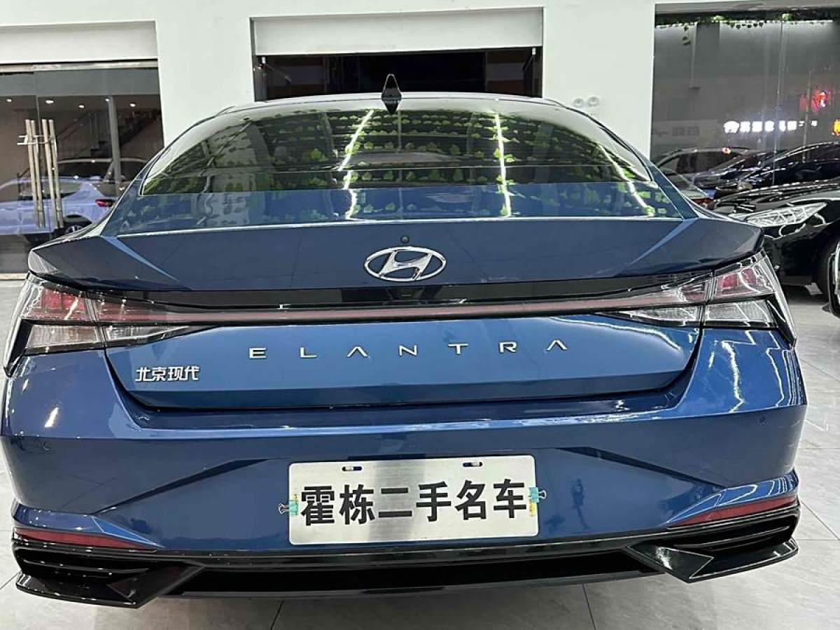 現(xiàn)代 伊蘭特  2021款 1.5L LUX尊貴版圖片