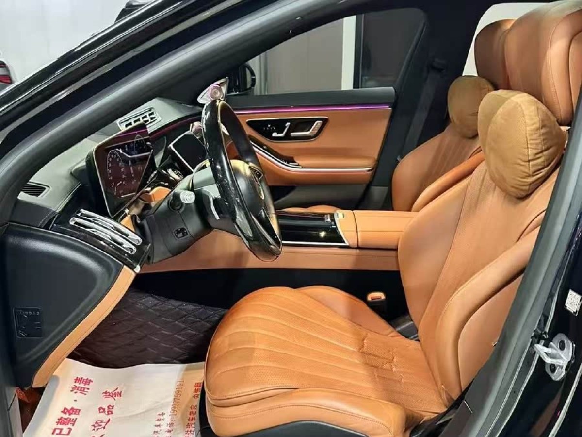 奔馳 奔馳S級  2021款 改款 S 400 L 豪華型圖片