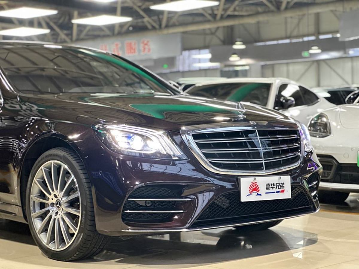 2019年3月奔馳 奔馳S級  2019款 S 450 L 4MATIC