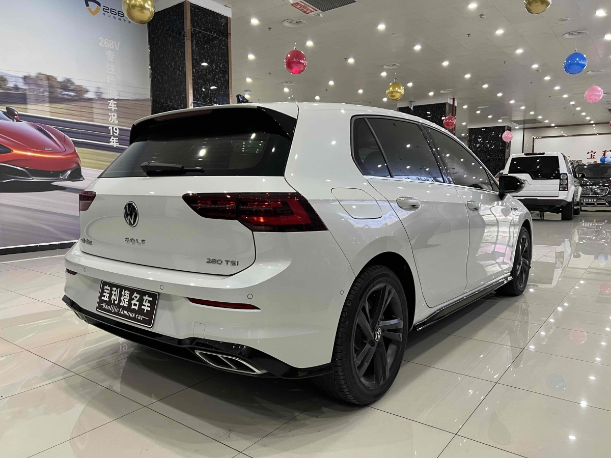 大眾 高爾夫  2023款 改款 280TSI DSG R-Line圖片