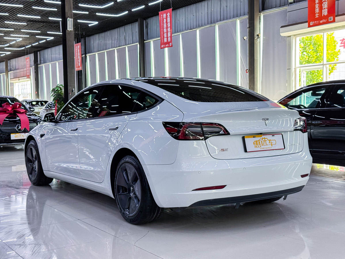 特斯拉 Model 3  2021款 標(biāo)準(zhǔn)續(xù)航后驅(qū)升級版 3D6圖片