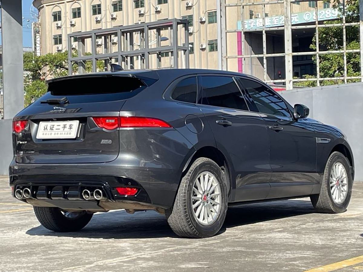 捷豹 F-PACE  2018款 2.0T 四驅都市尊享版圖片