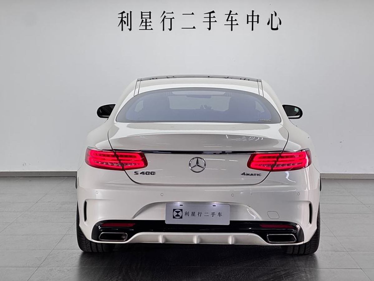 奔馳 奔馳S級  2017款 S 400 4MATIC 轎跑版圖片