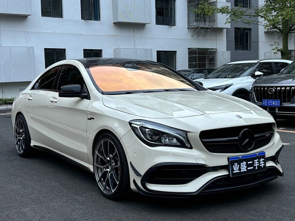 奔馳 奔馳CLA級AMG  2017款 改款 AMG CLA 45 4MATIC圖片