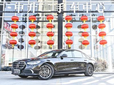 2023年5月 奔馳 奔馳S級新能源(進口) 改款 S 450 e L 插電式混合動力轎車圖片