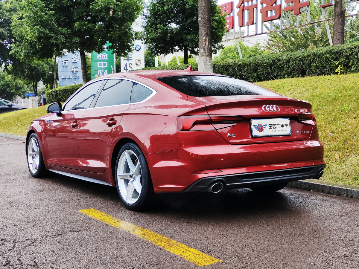 奧迪 奧迪A5  2019款 Sportback 40 TFSI 時(shí)尚型圖片