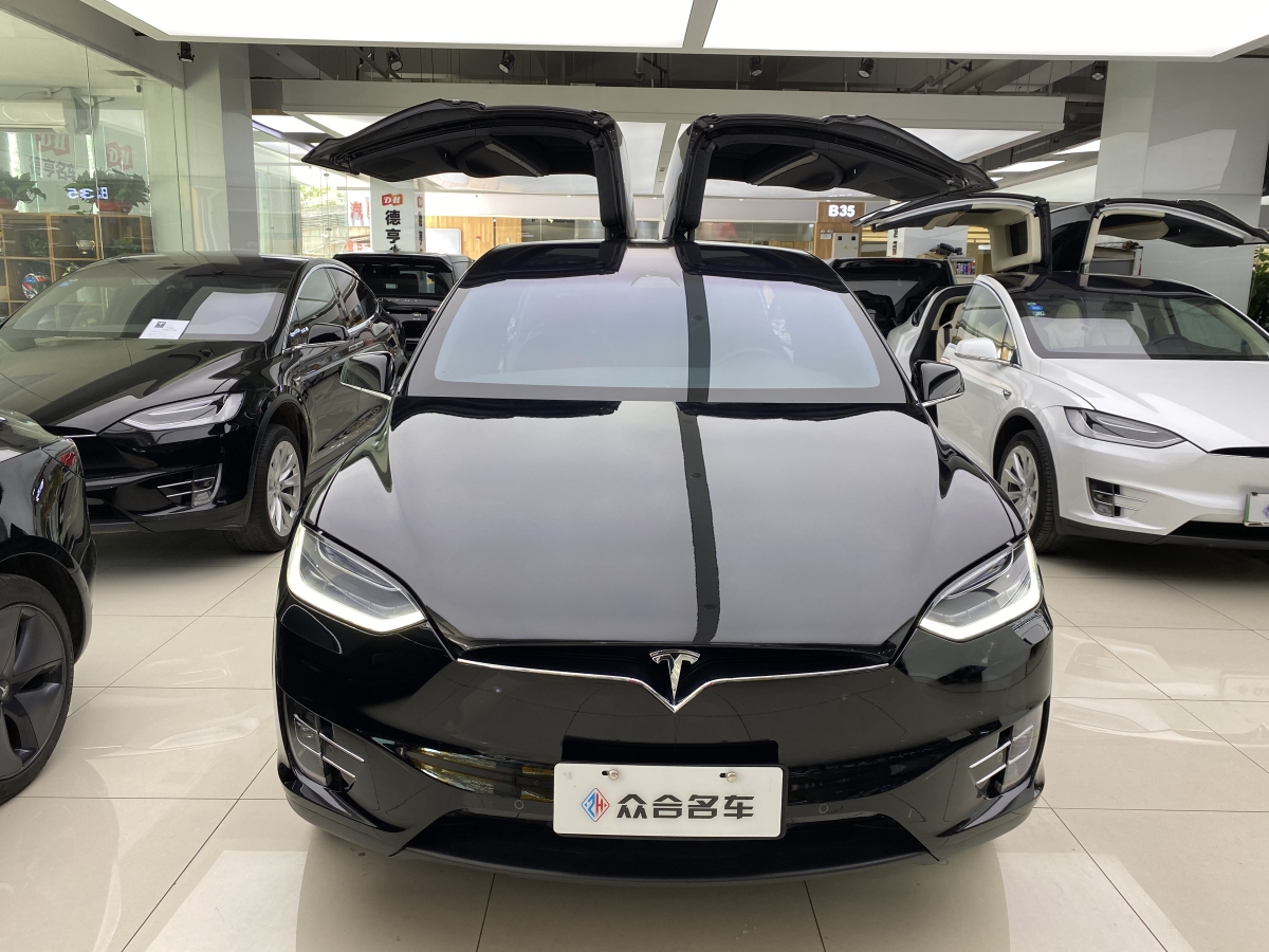 【杭州】2019年10月 特斯拉 model x 2019款 長續航版 自動檔