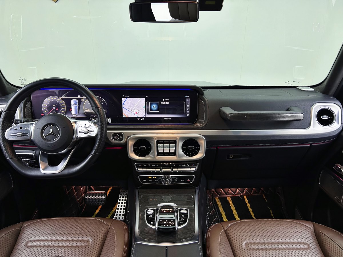 2019年8月奔驰 奔驰G级  2019款 改款 G 500