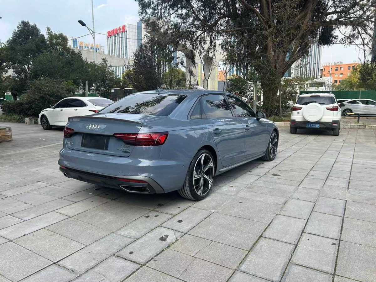 2022年8月奧迪 奧迪A4L  2020款 40 TFSI quattro 豪華動感型