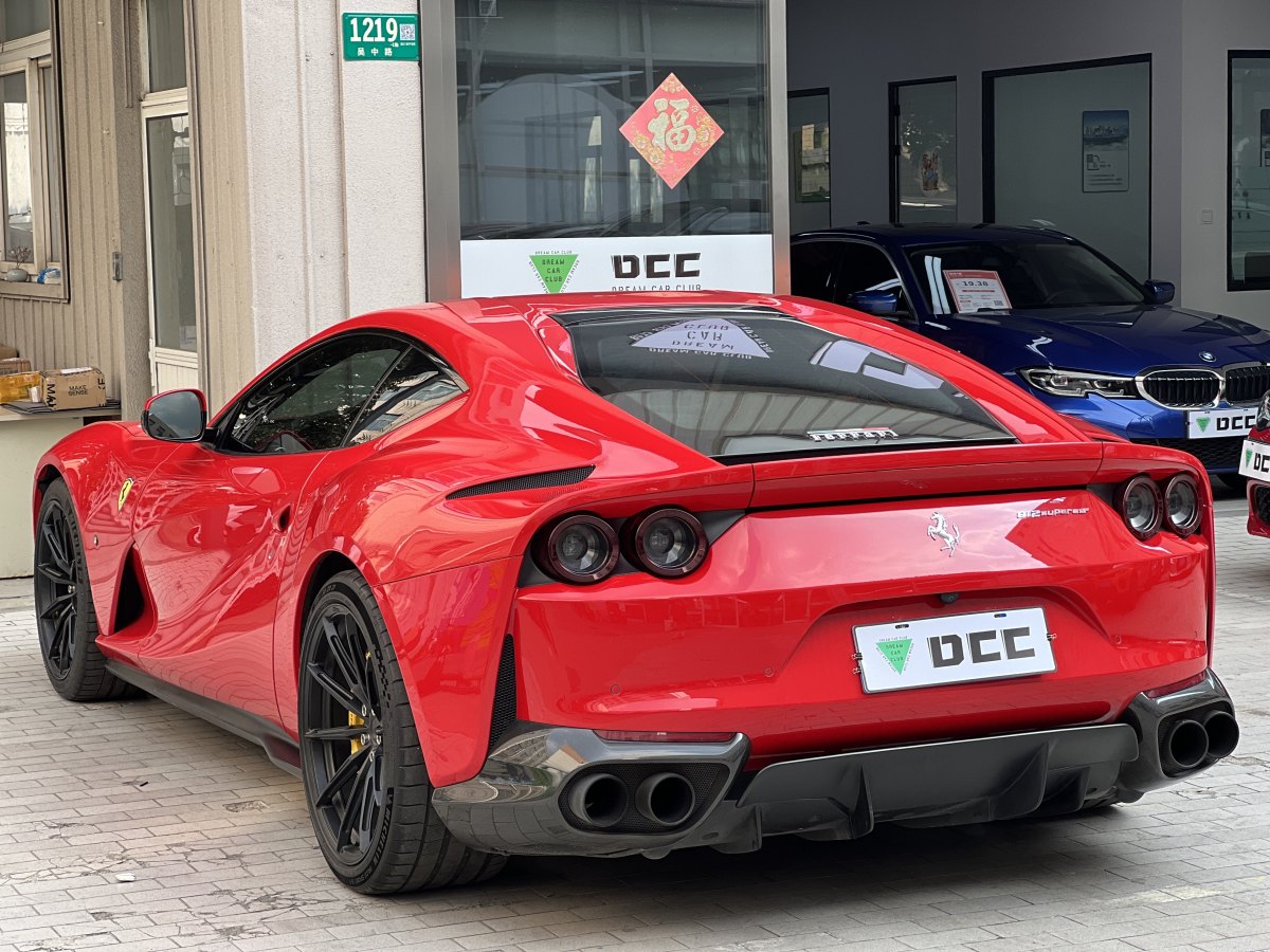 2019年9月法拉利 812 Superfast  2020款 6.5L GTS