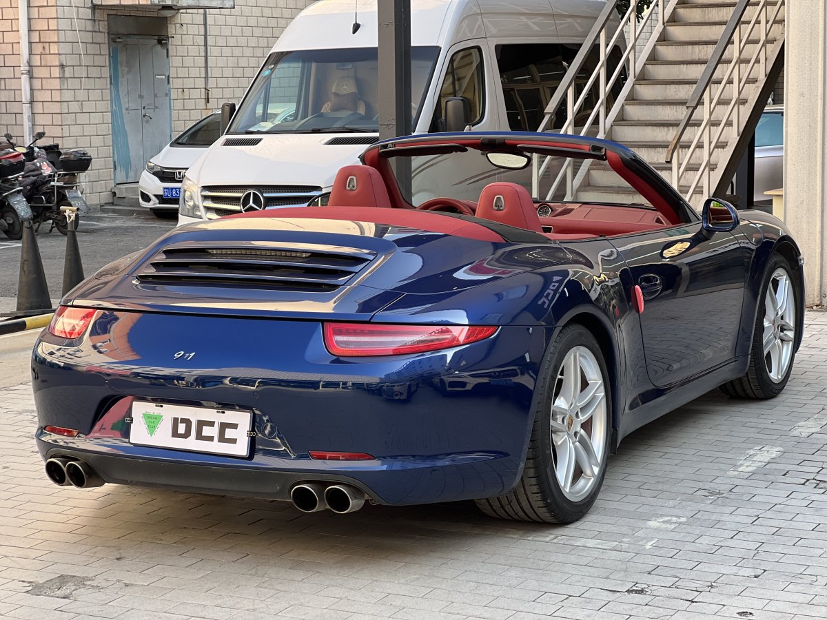 保时捷 911  2012款 Carrera Cabriolet 3.4L图片