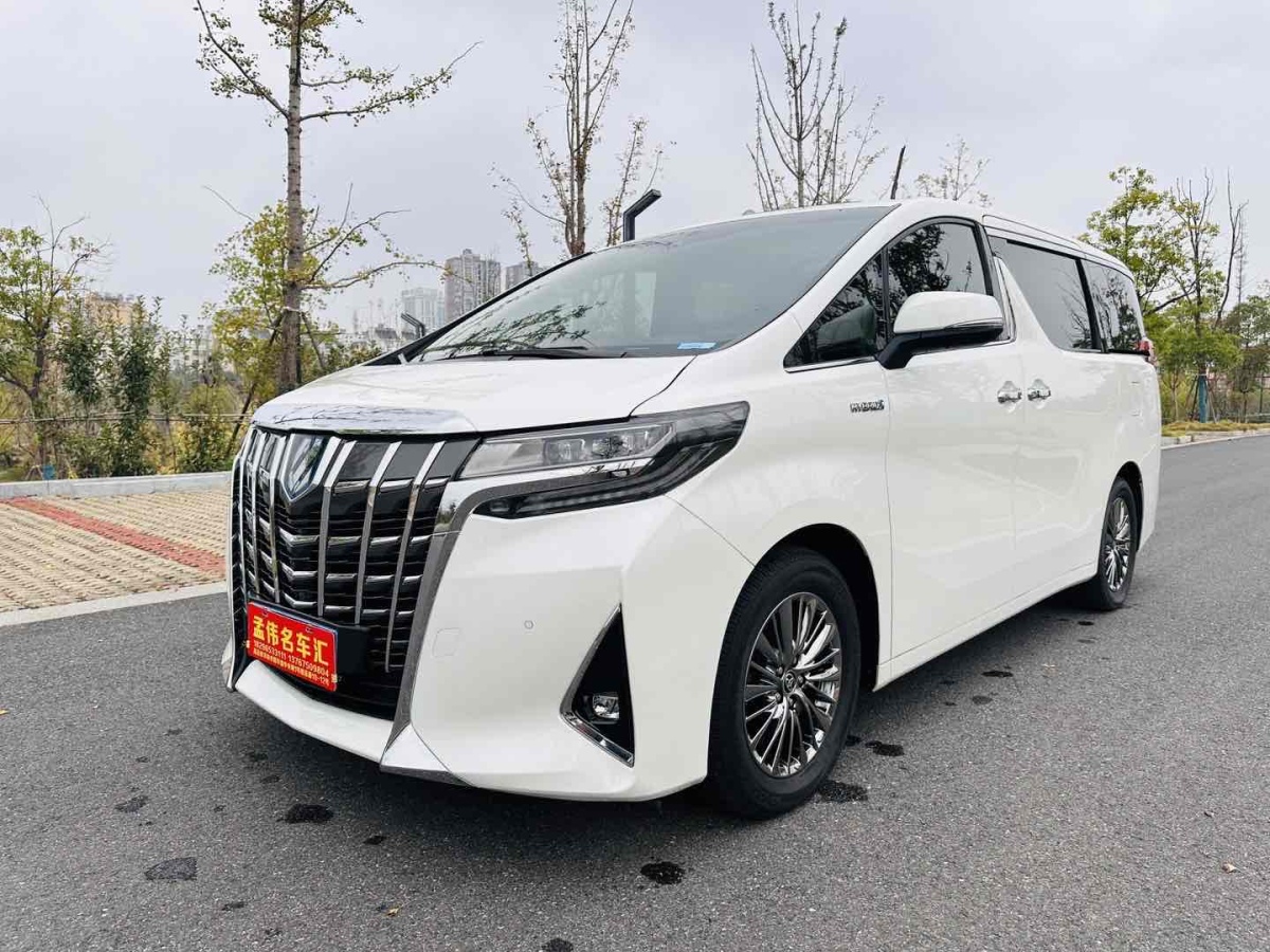 豐田 埃爾法  2021款 雙擎 2.5L 尊貴版圖片